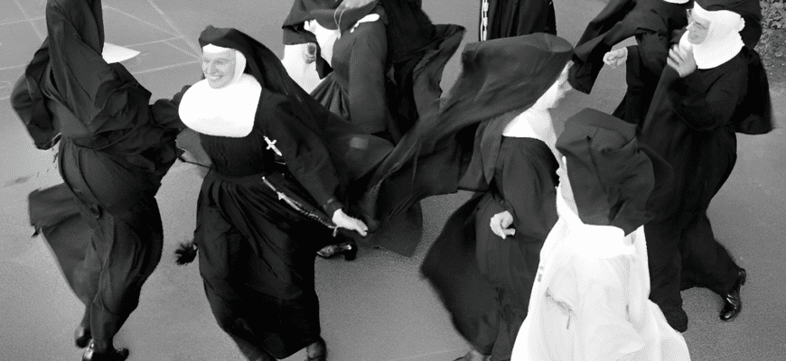 Веселые Монашки ретро фото
